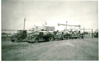 Fuel trucks from the 1940s